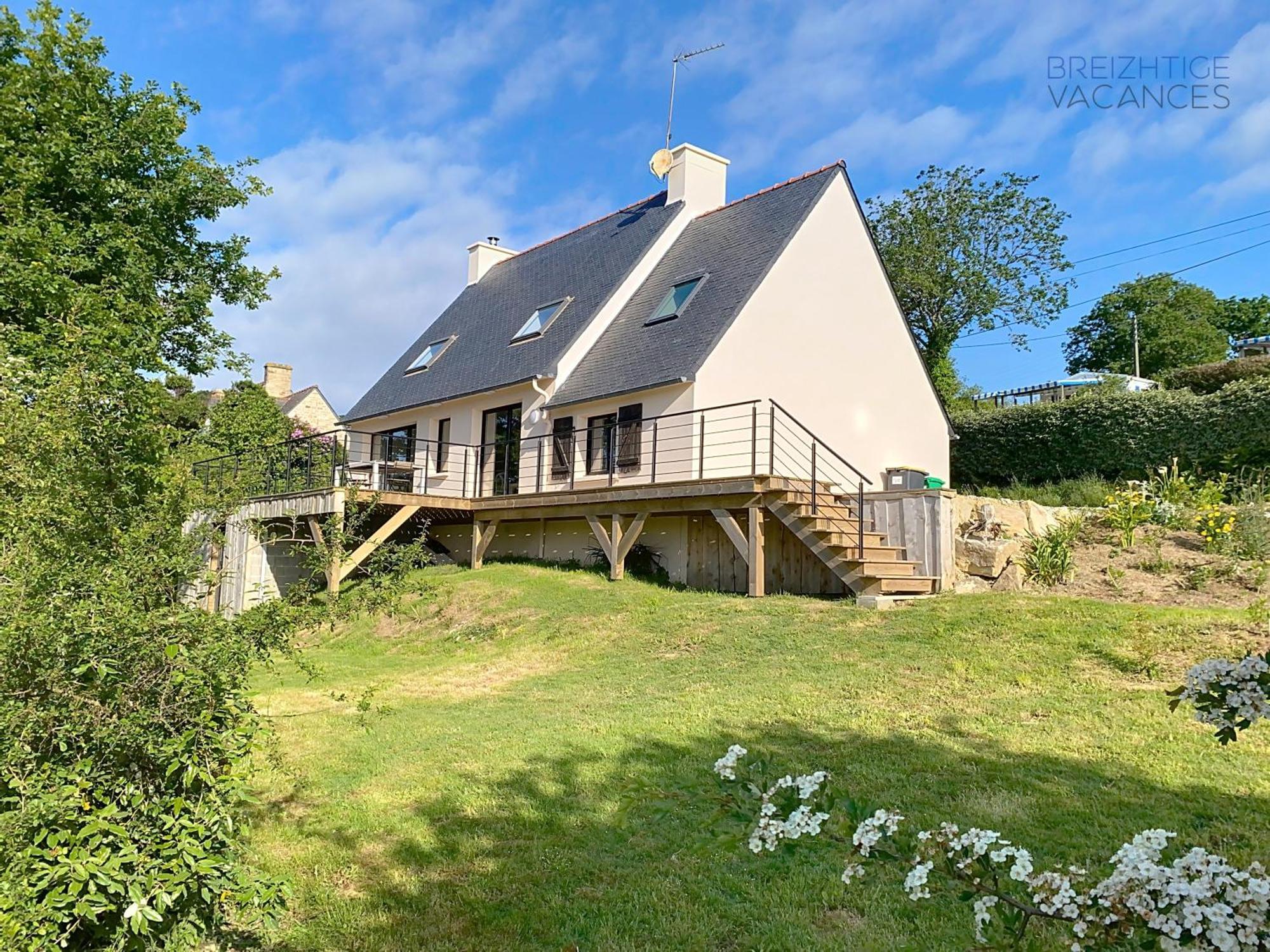 Maison Anemone - Vue Mer - Crozon, Bretagne Exterior foto